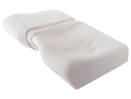 ortopedický vankúš s priehlbinou na ramená