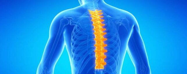 Osteochondróza v hrudnej chrbtici